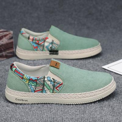 Year Canvas Shoes Casual Board Shoes Ethnic Style Men Lazy Cloth Shoes Men's Shoes