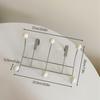 Punch Free Multi-Purpose Hooks Cabinet Door Hooks Bedroom Door Towel Clothes Hanger Hat Coat Storage Rack Keys Storage Organizer