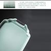 Jianying retro pottery glaze Chinese small set 1 drink household one pot two cups office ceramic tea set simple set