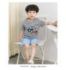 New Boys' Pure Cotton Short-Sleeve Printed T-Shirt - Round Neck Summer Top