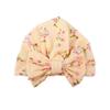 Children  Soft Cotton Warm Hat Delicate Bowknot Cap for Autumn Winter