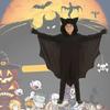 Multipurpose Bat Reaper Cloak Nightclub Bar Dress Witches Robes Cool Halloween Kids Cape  Wizard