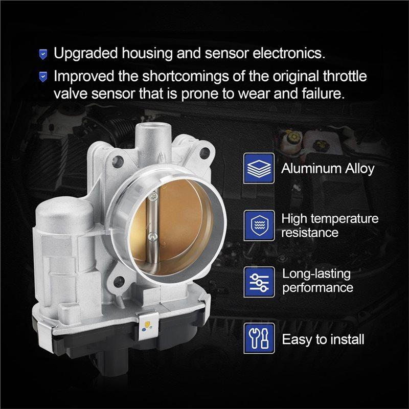 Precise For Buick GMC 2.4L 12615516 12616668 12631186 Throttle Body Assembly 1PCS