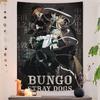 Movie DIY Wall Tapestry Japanese Anime Bungo Stray Dogs Hanging Tarot Hippie Wall Rugs Dorm INS Home Decor