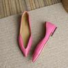 Fashion Flat Shoes for Women Spring and Autumn 2025 New Casual Pointed Toe and Thick Heel Elegant Scoop Shoes Ladies zapatillas mujer