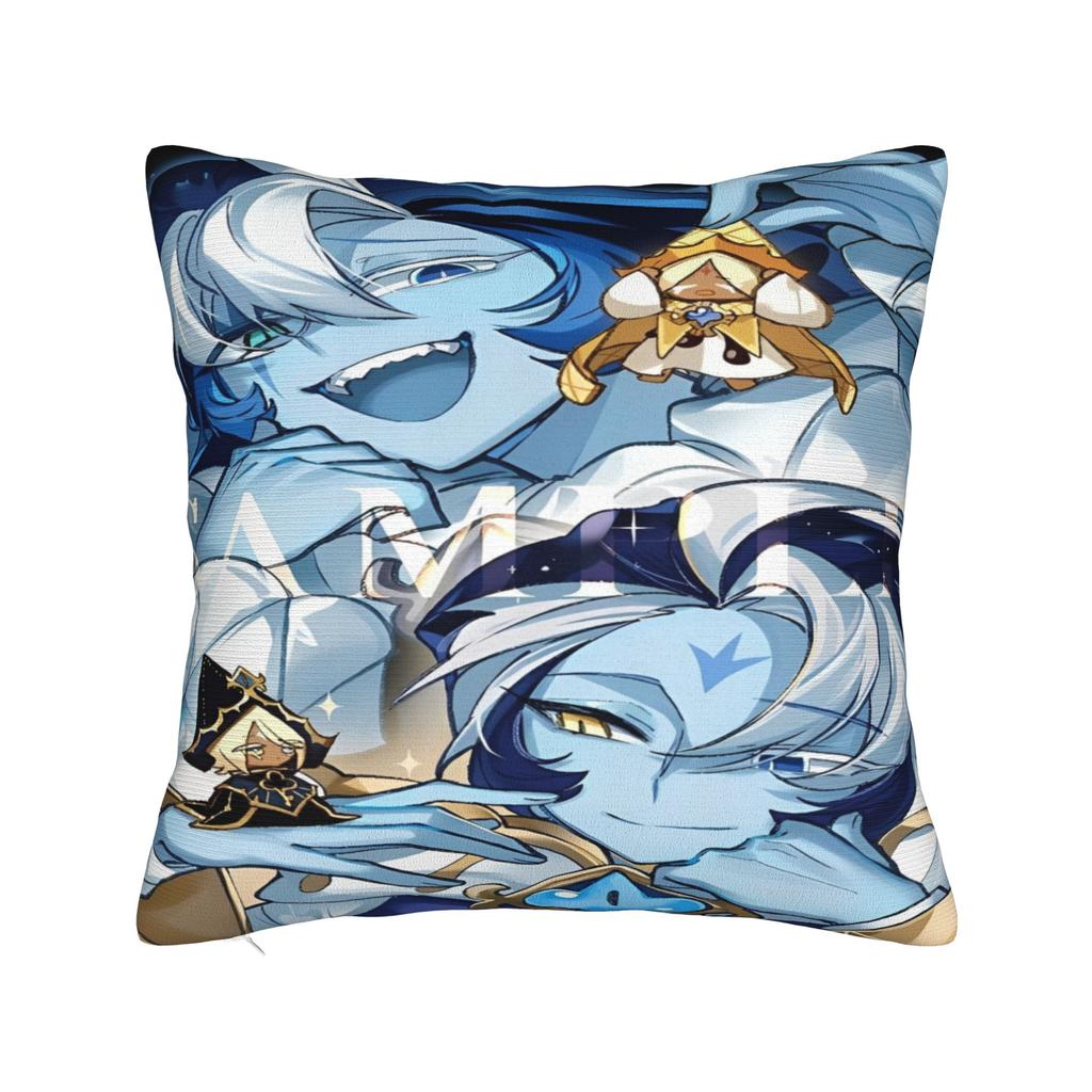 Cookie Run Kingdom Printed Pillowcase Cushion Cover anime cartoon Pillow Covers New Style Home Decorations Zippered Multi Size