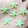80pcs 18mm DIY Resin Sky Blue Flatback Starfish Star Mobile Phone Decoration Wedding Decoration A088