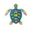 Metal Frog Decorative Plate Colorful Wall Hanging Decoration Gifts Cat Wall Decor  Garden