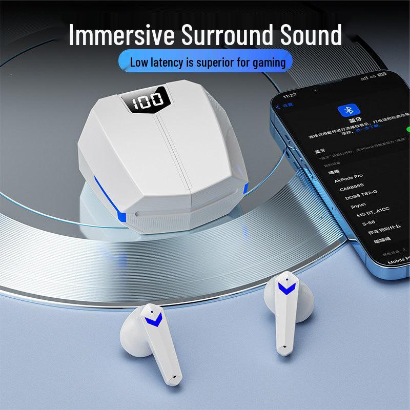 Wireless Bluetooth Gaming Earbuds, 2026 Model – High Sound Quality & Long Battery Life for PUBG.