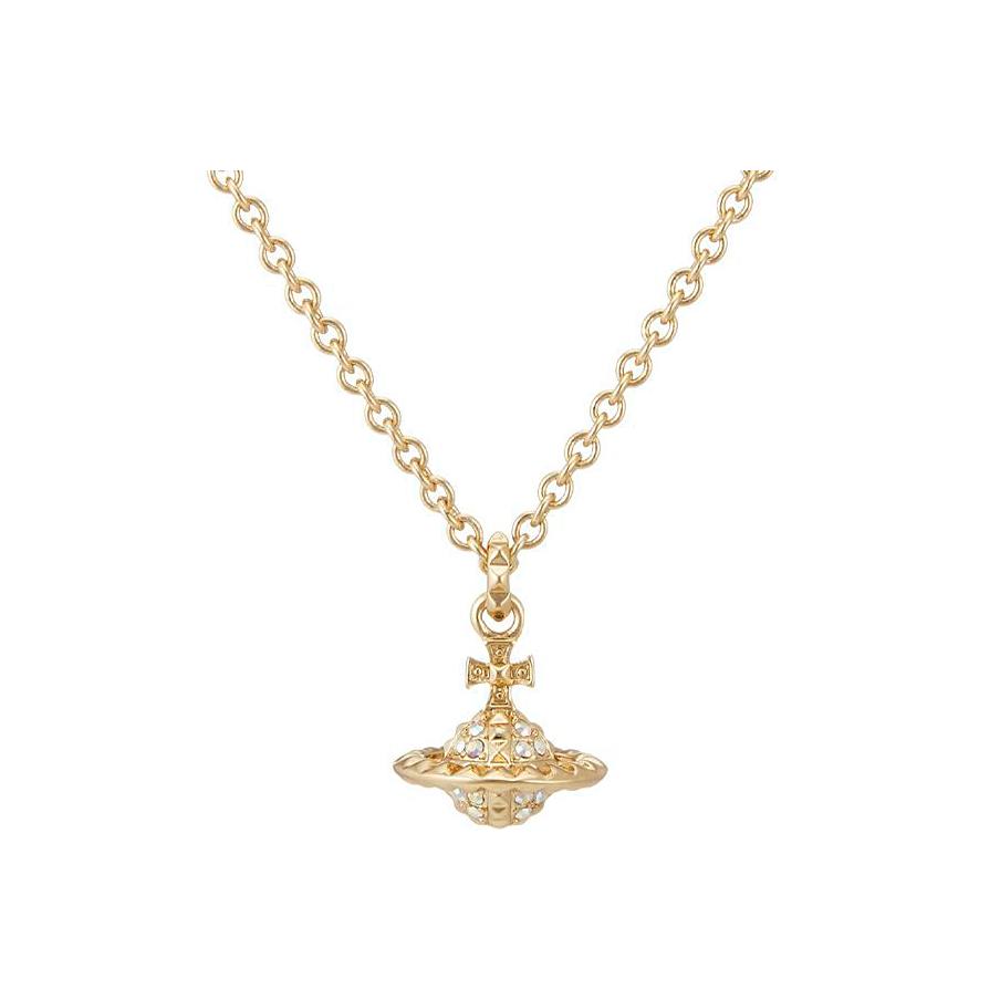 Vivienne Westwood Mayfair Brass Planet Pendant Necklace Unisex necklace Gold 63020051-R115-MYR115 Box