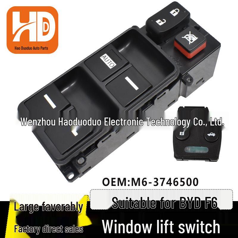 BYD F6 Main Control Power Window Switch Button M6-3746500