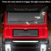 1:50 Smoke Exhaust Fire Truck Water Sprinkler Car Model Toy Pull Back Door Opened Spray Engineering Vehicles Metal Cars Presents