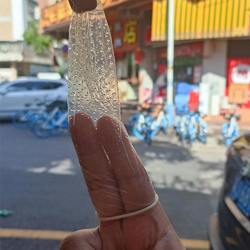 Super Dotted Large Spike Condom  Natural Latex Rubber Condoms For Men Sex Toys Contraception Penis Sleeve