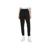 Calvin Klein Drawstring Solid Color Comfortable Minimalist Casual Pants Women bottoms Black ZW01866-BEH