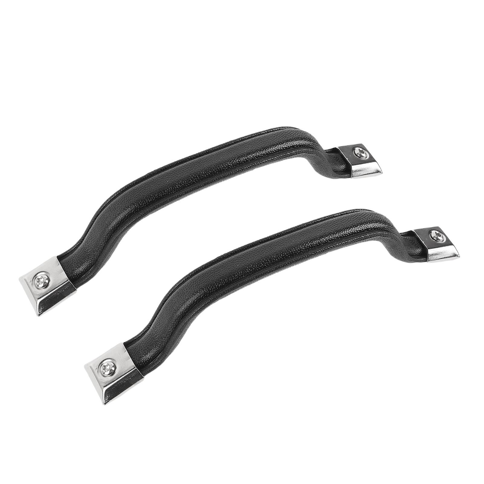 Interior Door Handle Pull Strap Kit Front Left Right Side 55009801K Replacement for YJ 1987-1995 Interior Door Pull Handle чёрный