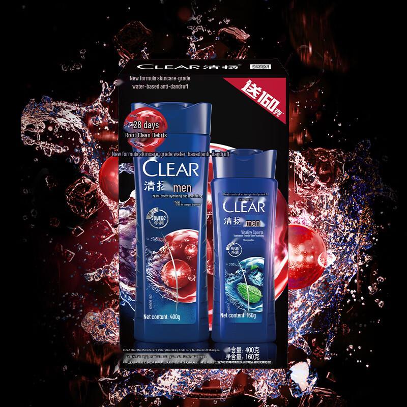 Clear Men Anti-Dandruff Shampoo Set (400g+160g)