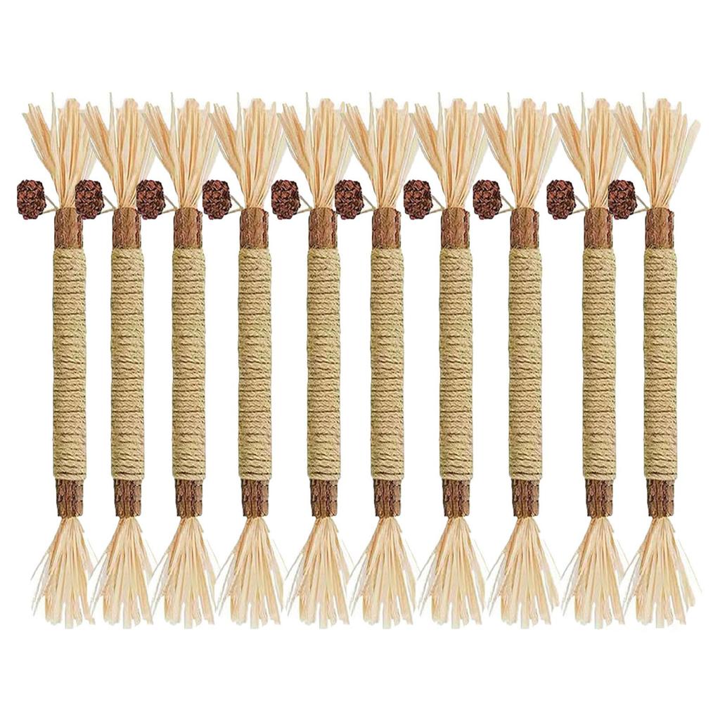 Natural Silvervine Chew Stick Made From Raffia For Healthy Play