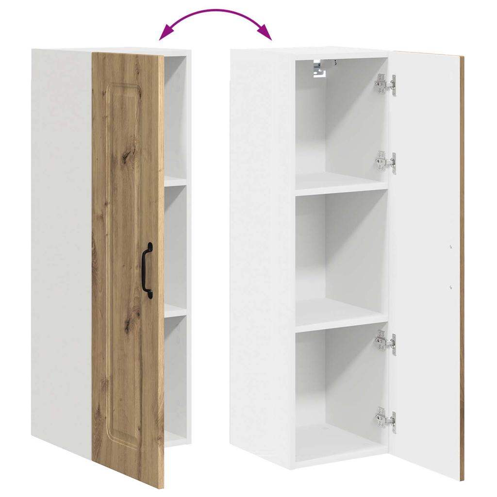 Dishwasher Front Kalmar Artisan Oak 30 X 31 X 100 Cm