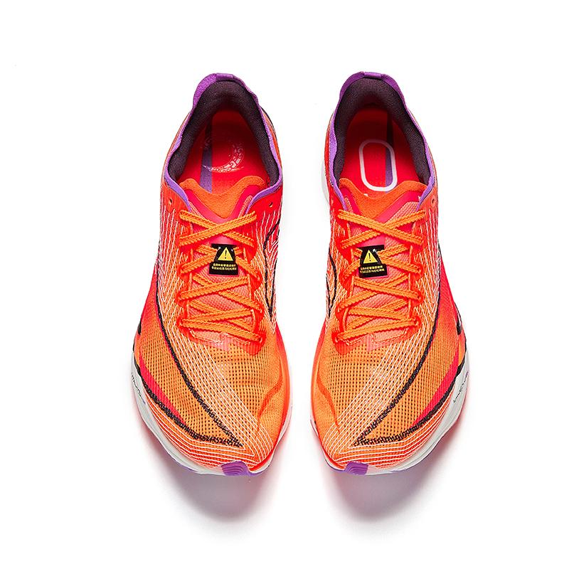 New Anta C10 Pro Slip Resistant, Abrasion Resistant, Breathable Low Top Casual Running Shoes Women's Orange Red 122445574-2