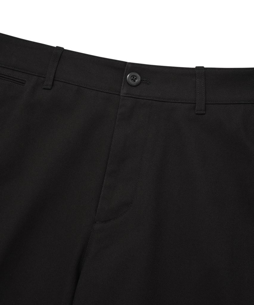 COVERNAT Chino Semi-Wide Pants Black