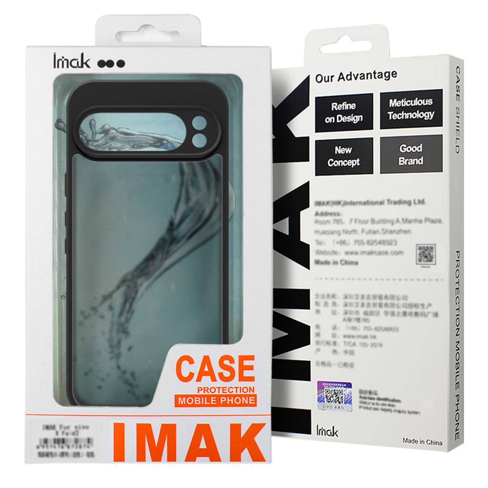 IMAK UX-9B Series For Motorola Moto X50 Ultra 5G/Edge 50 Ultra 5G Case Tiny Airbag PC+TPU Matte Phone Cover