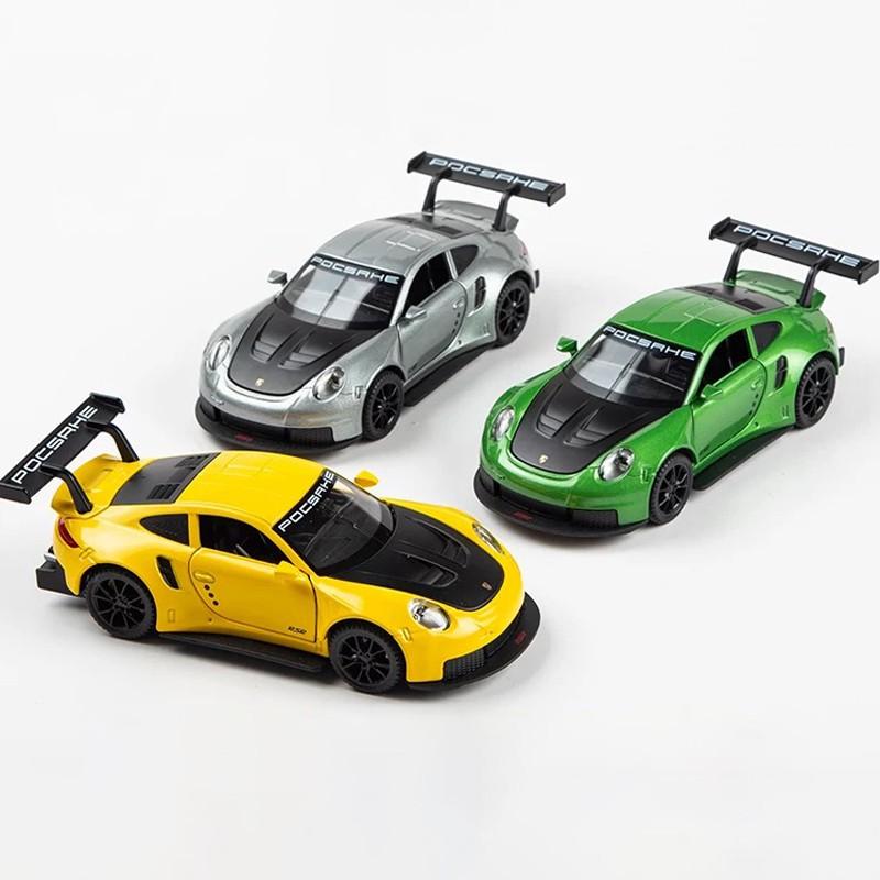 RUM1:32 Scale 911 RSR Alloy Car Model Light & Sound effect Die Cast Car Model Toys for Boys Toys for Kids Gift for Boys Car for Boys Collection Car