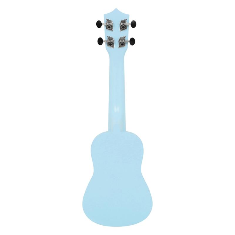 Barevná 21palcová ukulele Čtyřstrunná dřevěná ukulele pro začátečníky s jemným dotykem a odolným tělem Krásné melodie