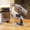 Universal Rotating Desktop Acrylic Tablet Stand for Live Broadcasts and Online Classes