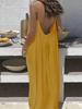 New Women's Strapless Backless Loose Long Sleeve Home Wear Dress