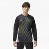 Soccer Wear PRO Field Size S Shirt, Sweat-wicking, Quick-drying, P2MAD505, Unisex, Black,
