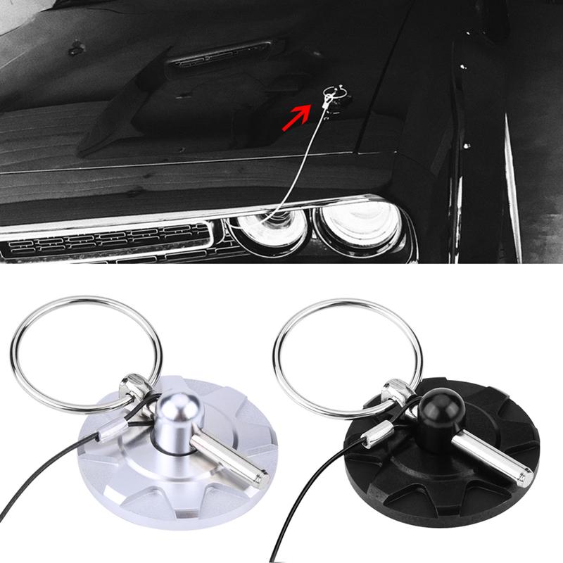 2pcs Bonnet Pin Lock Universal CNC Billet Aluminum Racing Bonnet Hood Pin Latch Lock Appearance Kit Hood Lock Racing Hood Pin
