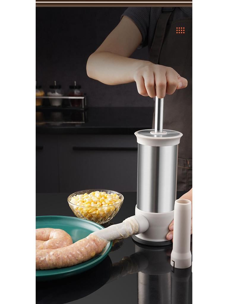 Macchina Manuale per Riempimento Salsicce Tedesche ed Enema per Salsicce Fatte in Casa
