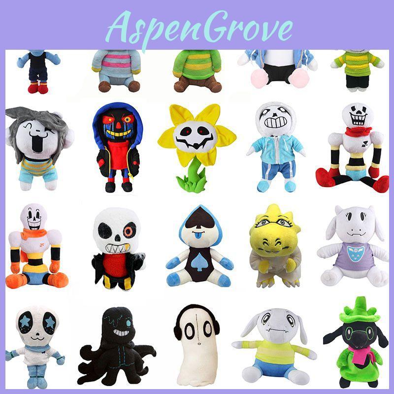 Adorable Undertale Plush Doll Sans Sunflower Chara Asriel Lancer Stuffed Toy For Kids