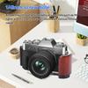 L Shape Handgrip Fit for XT30 XT30II XT10 XT20 Camera Aluminum Alloy L Shape Grip with Wooden Handle Quick Release Plate Black