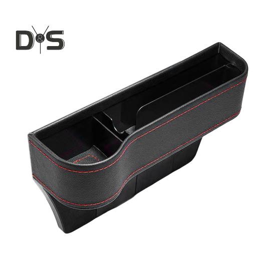 

Органайзер для хранения автомобильного сиденья с подстаканником большой емкости, простая установка, автоматический органайзер для наполнителя сиденья, ящик для хранения