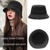 Warmth Basin Hat Waffle Bucket Hats Sweet Fisherman Hat  Women's