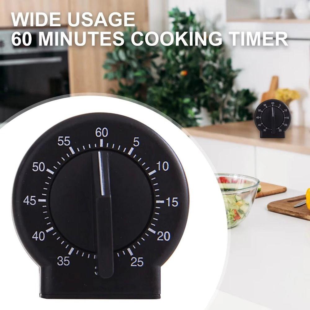 Loud Sound Mechanical Timer Round Cooking Timer Time Reminder Kitchen Timer  Frying Egg