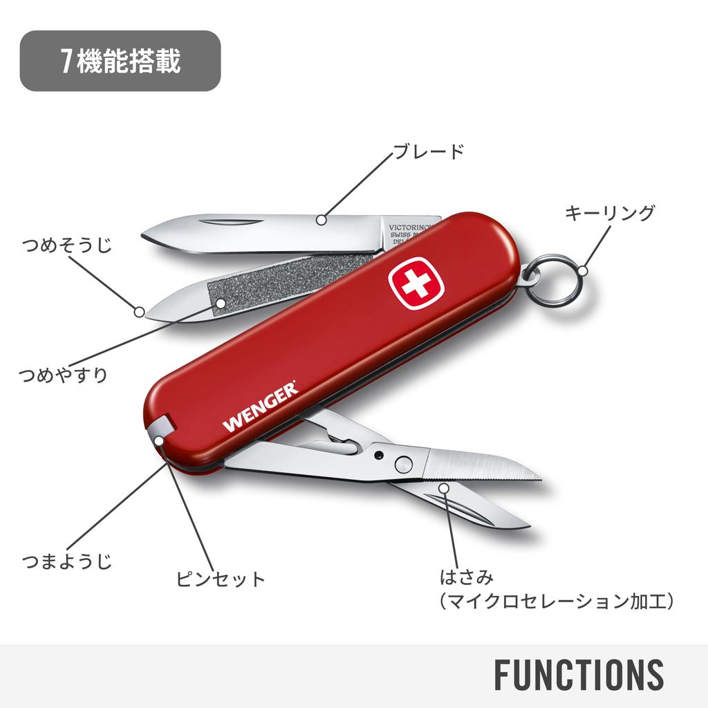 VICTORINOX Wenger Knife [Domestic genuine product] 0.6423.91