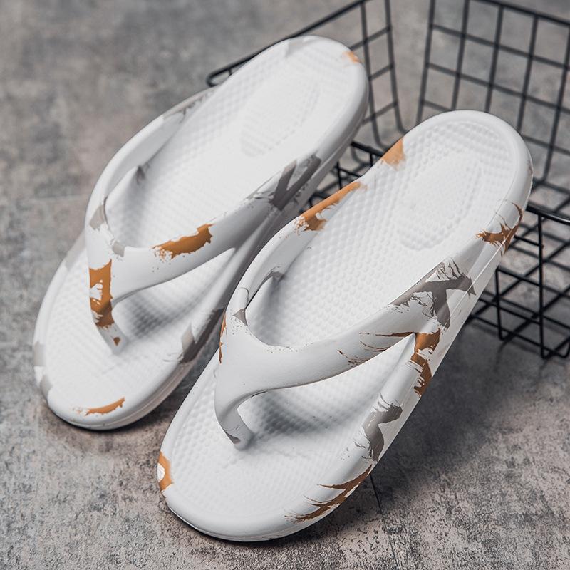 Large Size 2021 Summer New Couple Slippers Fashion Casual Shoes Trendy Outdoor Beach Shoes EVA Flip-flops