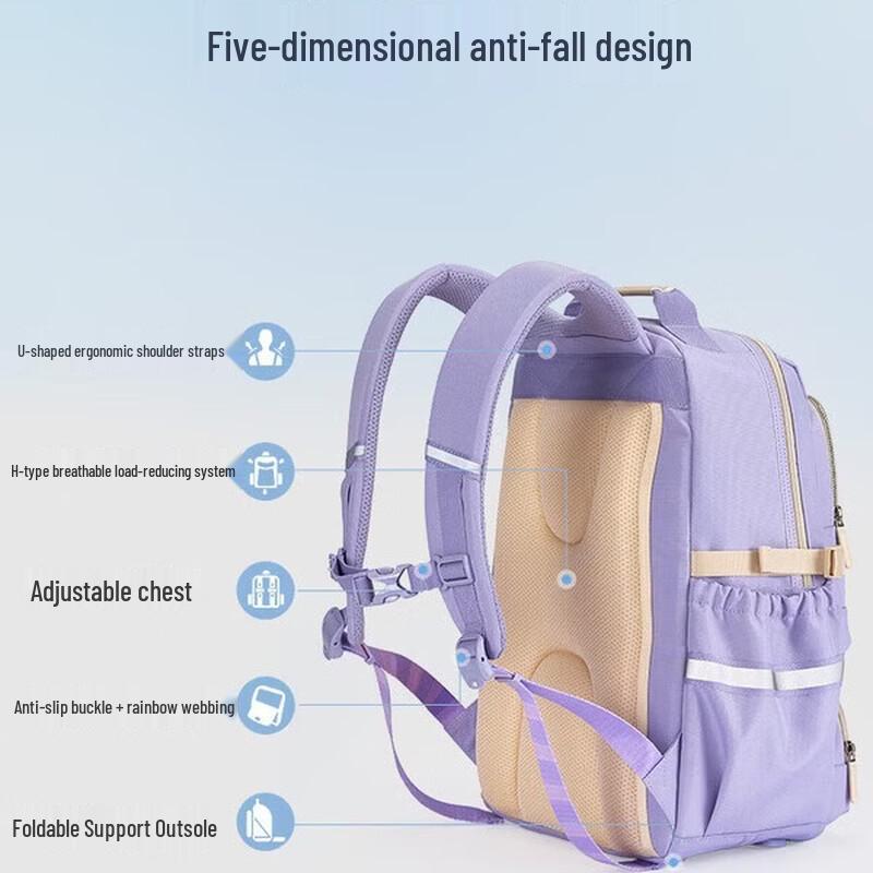 Kala Sheep Student Anti-Gravity Spine-Protection Backpack