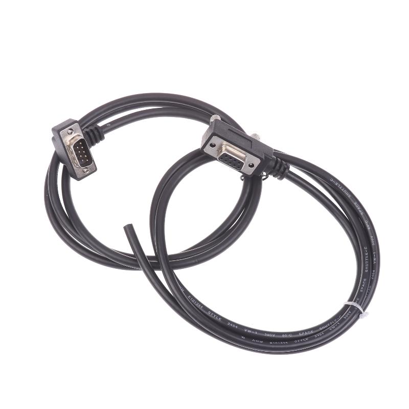 Db9 Rs232 Serial Cable Up Down Angle D-Sub 9 Pin Rs232 Serial Port Cable Com Port Extension Cord For Plc Modem Pos