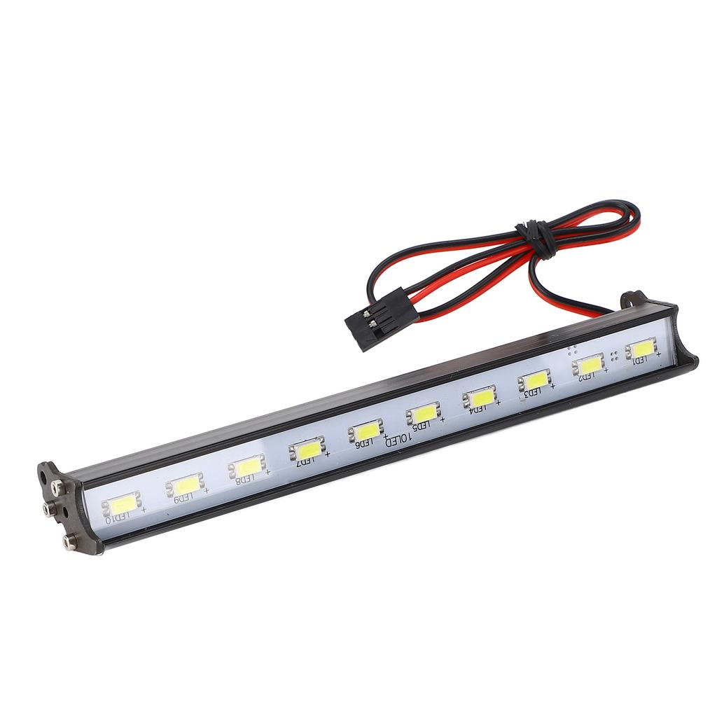 RC Car Light Bar Aluminum Alloy LED Super Bright RC Car Roof Lamp for Redcat for Axial SCX10 D90