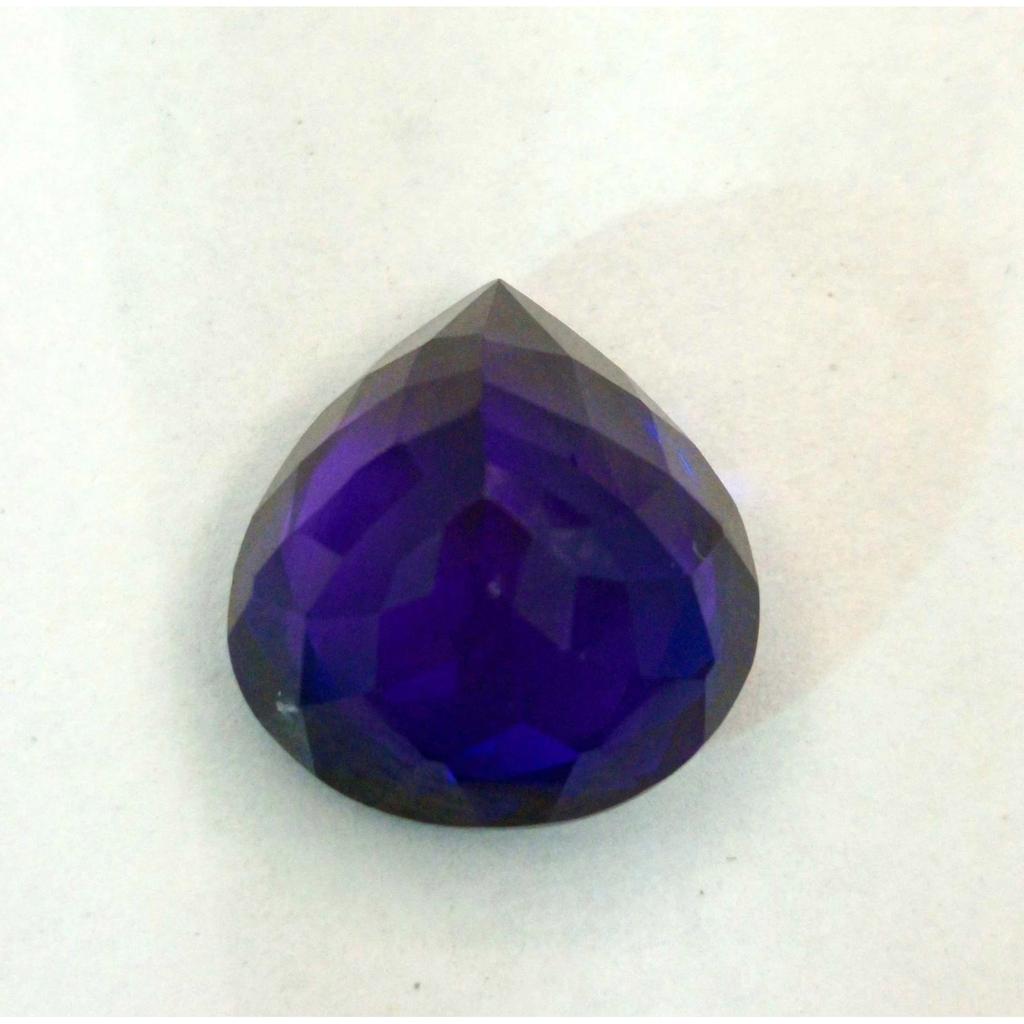 Natural Purple Pink Sapphire 10-12 Ct Pear Cut Certified Stunning Gemstone