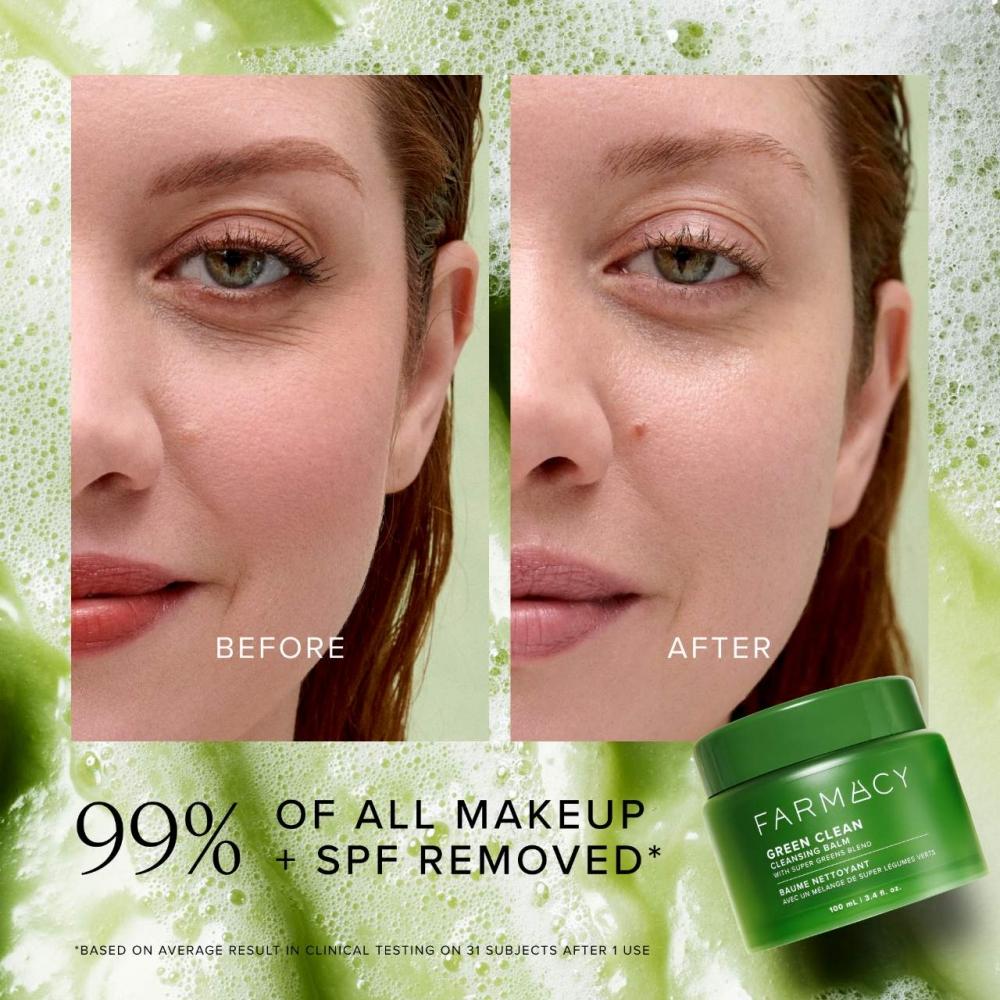 Farmacy Green Clean Make-upentfernender Reinigungsbalsam 3,4 Unzen 100 ml Original