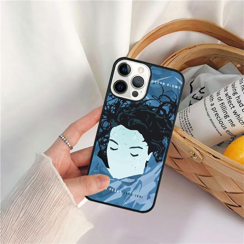 Twin Peaks poster Phone Case For iPhone 17 Air 16 15 14 11 12 13 Pro  MAX Plus coque Cover Shell