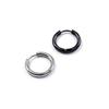 European Hip Hop Hiphop Male Titanium Steel Inscribed Ear Ring
