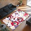 Personalized Crystal Velvet Carpet Custom Name Text,The Amazing Digital Circus Anti Slip Area Rug For Home Decoration