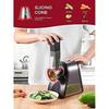 Râpe électrique - fohere - 4 en 1 - 200w - libère les mains - cuisine rapide