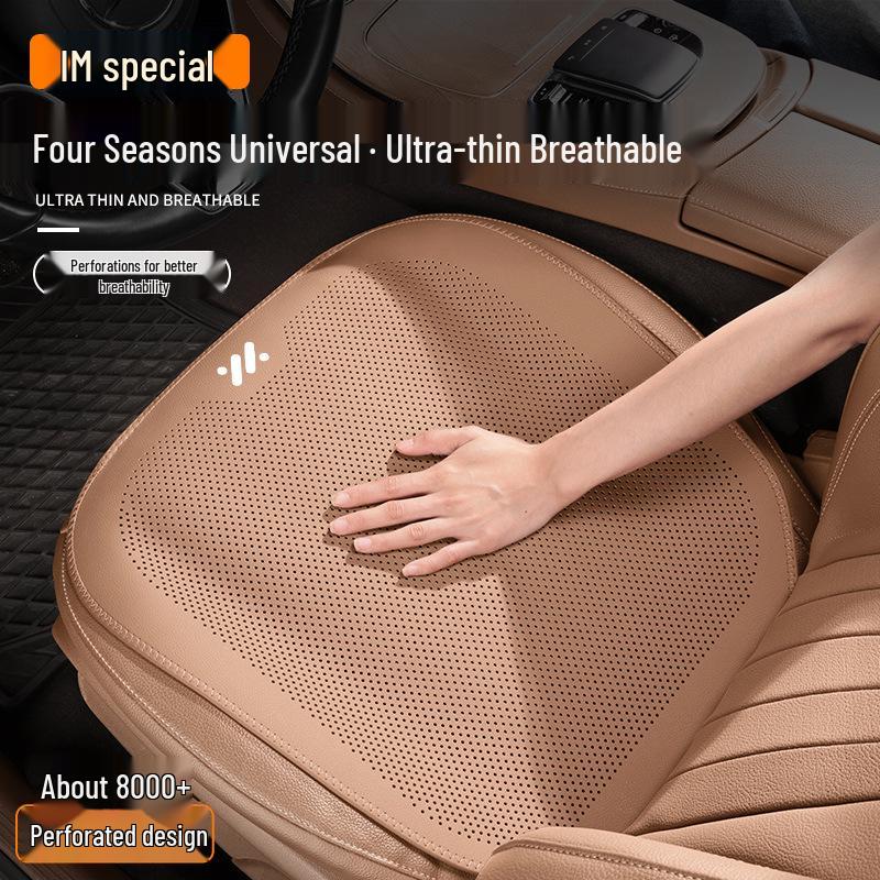 All-Season Perforated Car Seat Cushions for Zhiji L6/LS6/L7/LS7 with Magsafe Compatibility.
