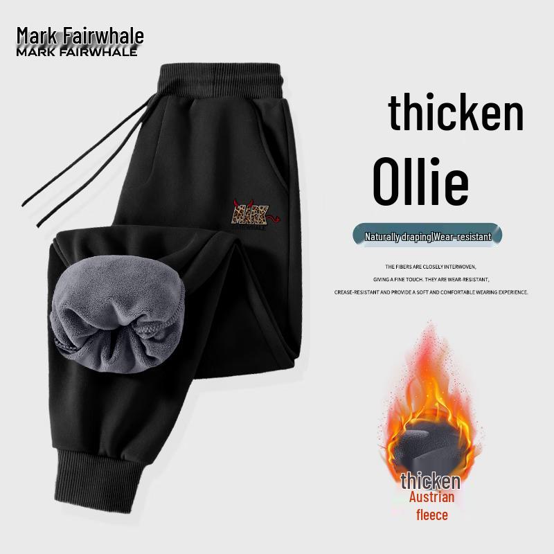 Mark Fairwhale Мужские утепленные флисом джоггеры 2XL